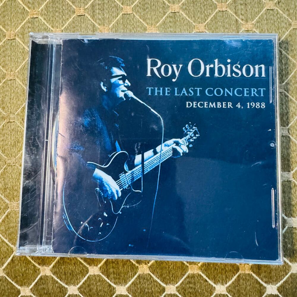 Roy Orbison:  The Last Concert CD December 4, 1988 Working, No scratches